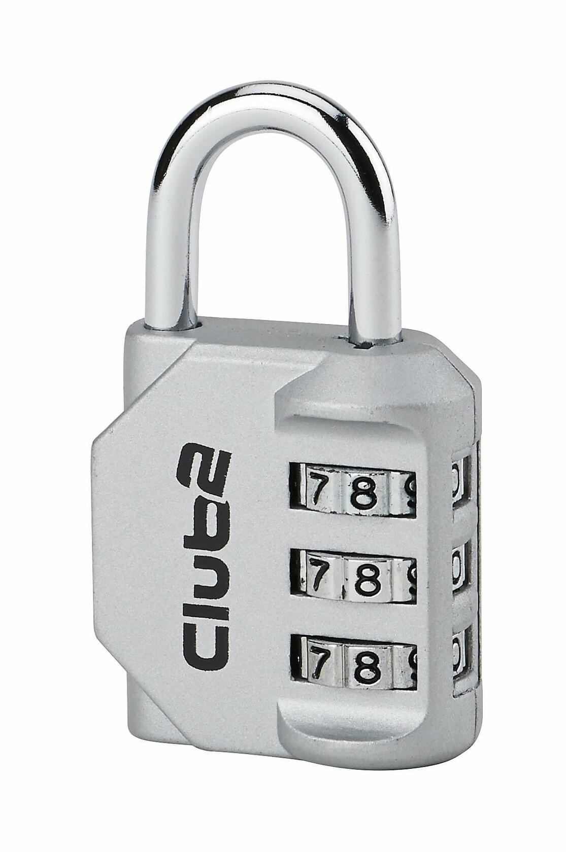 THIRARD 3 Digit Combination Padlock Brass Body Resettable Steel Shackle