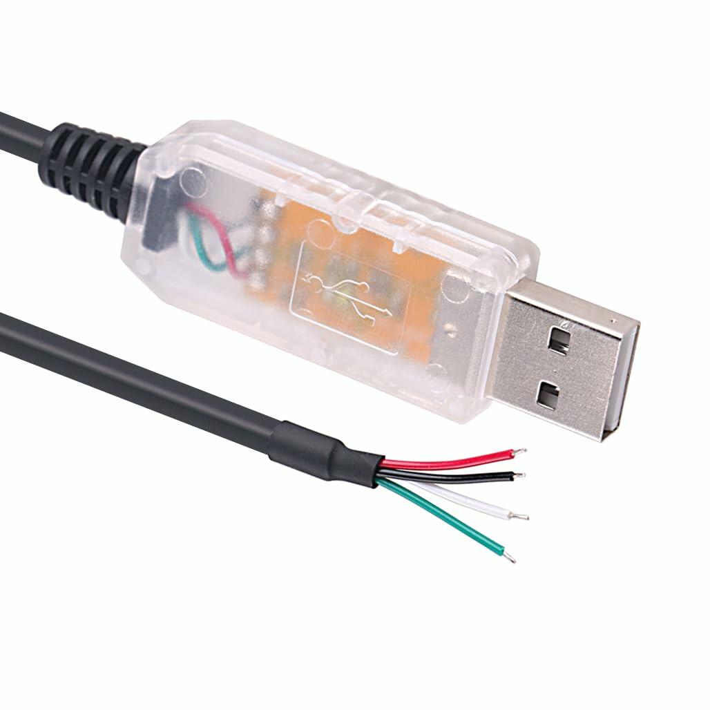 Mendouconert USB to RS485 Serial Converter Cable 4P FT232R Chip 6ft
