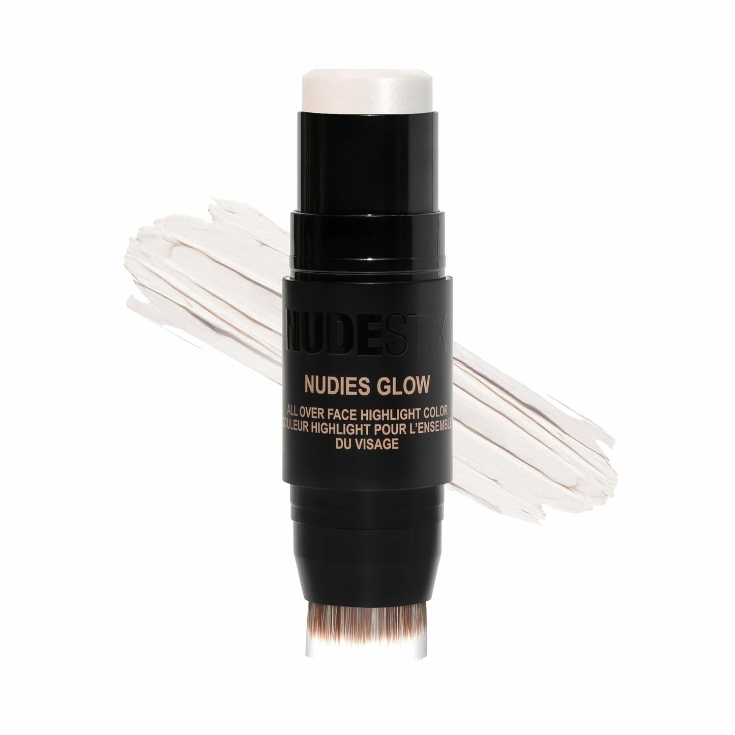 Nudestix Nudies Glow Highlighter Stick Multi-Use Cream Ice Ice Baby 0.24oz