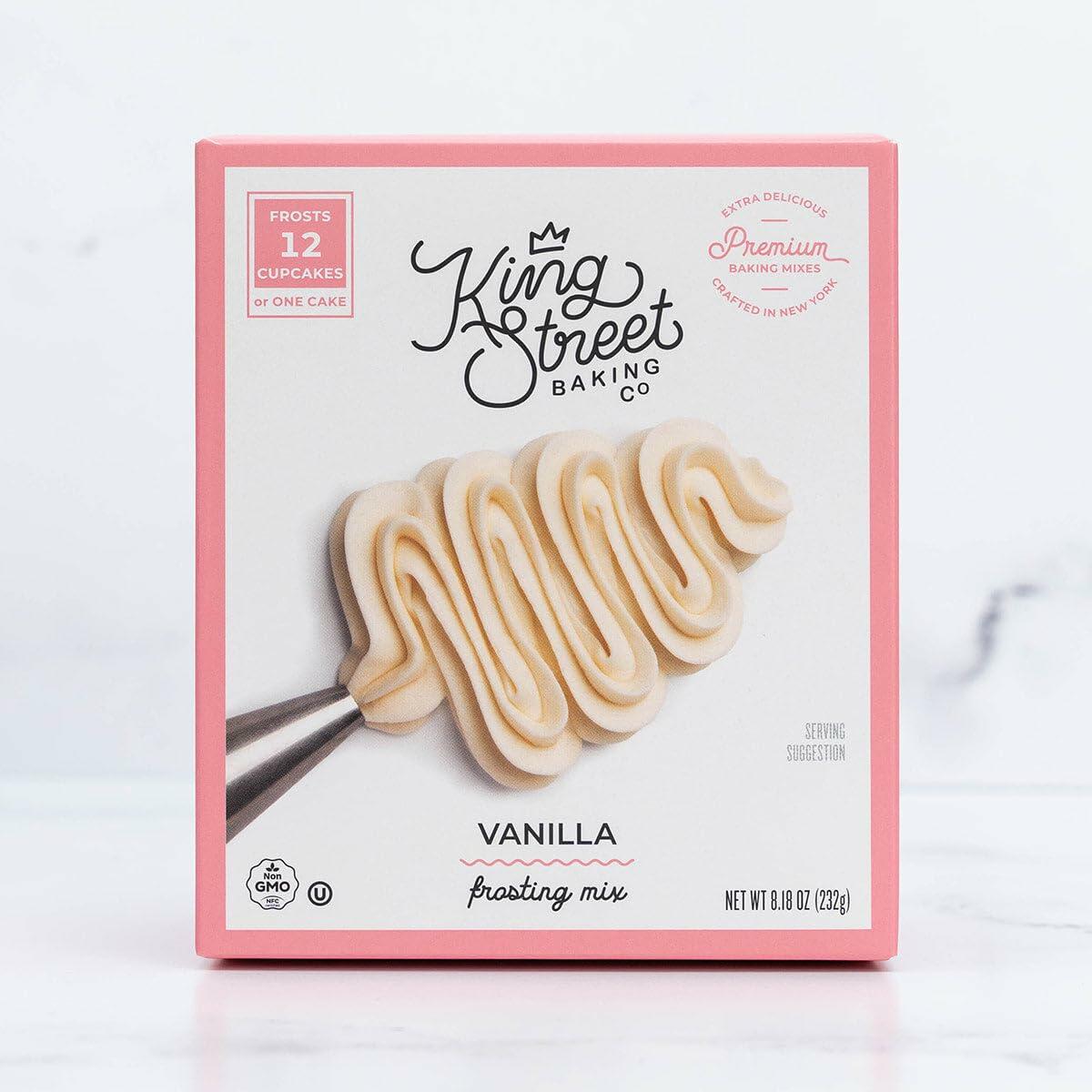 BestBy12/25 King Street Baking Co Vanilla Frosting Mix Organic 1 Pack