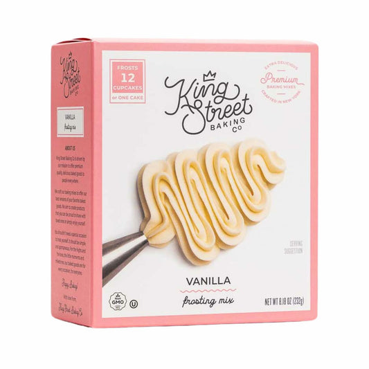 BestBy12/25 King Street Baking Co Vanilla Frosting Mix Organic 1 Pack