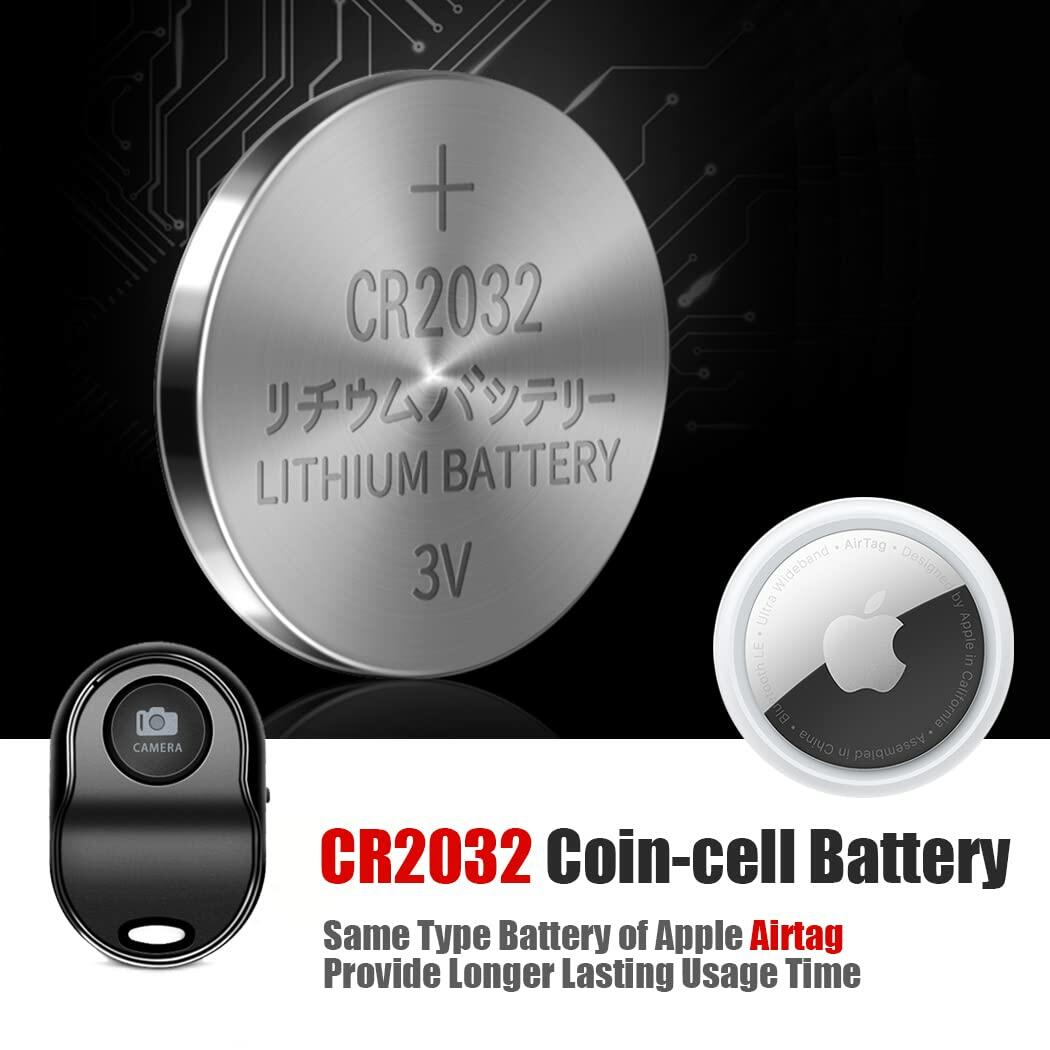 ASHUTB Bluetooth 5.0 Remote Shutter Wireless Selfie Button Blue
