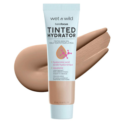 wet n wild Bare Focus Tinted Hydrator Medium Deep Semi-Matte Buildable 0.91oz