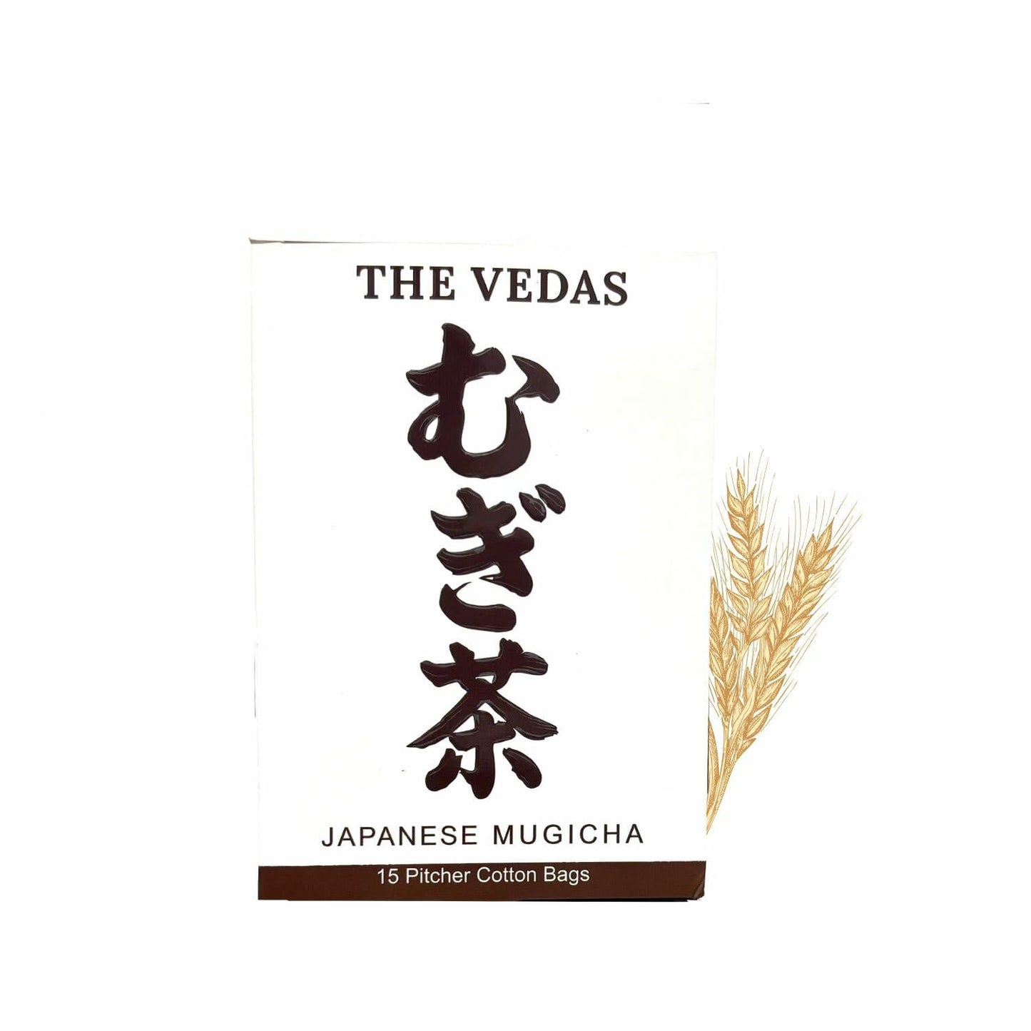 BestBy07/27 THE VEDAS Japanese Mugicha Barley Tea 507oz 15 Bags Cotton
