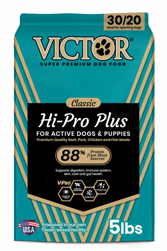 BestBy01/26 VICTOR Super Premium Hi-Pro Plus Dog Food 30% Protein 5lbs
