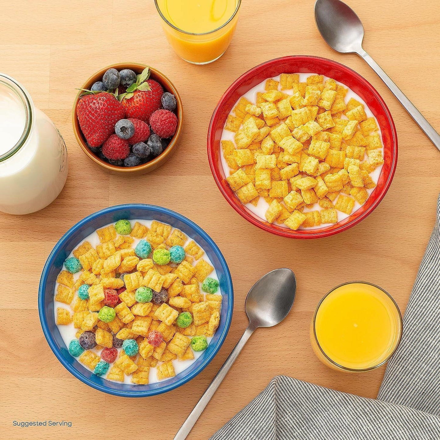 BestBy11/25 Quaker Cap'n Crunch Cereal 4 Flavor Variety Pack 4 Count